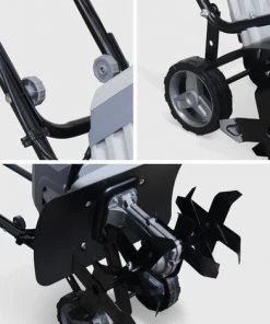 VOLTR - Motobineuse électrique 1400W - 6 Fraises Et Largeur De Travail De 40cm, Culture De La Terre, Motoculteur Potager -Promos Motobineuse et accessoire Boutique 11485468 4