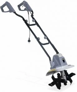 VOLTR - Motobineuse électrique 750W - 4 Fraises Et Largeur De Travail De 32cm. Culture De La Terre. Motoculteur Potager - Gris