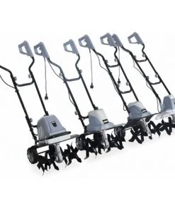 VOLTR - Motobineuse électrique 750W - 4 Fraises Et Largeur De Travail De 32cm. Culture De La Terre. Motoculteur Potager - Gris -Promos Motobineuse et accessoire Boutique 11485477 5