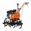 Motobineuse Moteur 4 Temps 5,5 Cv 212 Cc Vitesses 1 AV-1 AR Largeur Travail 85cm Villager VTB 8511V - Orange