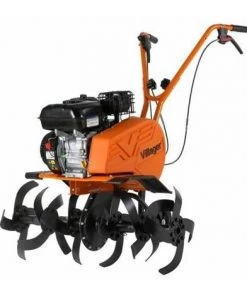 Motobineuse Moteur 4 Temps 5,5 Cv 212 Cc Vitesses 1 AV-1 AR Largeur Travail 85cm Villager VTB 8511V - Orange