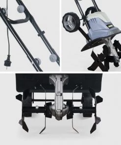 Motobineuse électrique VOLTR 1000W. Puissante Avec 4 Fraises Et Largeur De Travail De 36cm -Promos Motobineuse et accessoire Boutique 18154362 4