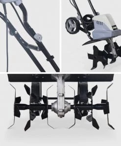 Motobineuse électrique VOLTR 1500W, Puissante Avec 4 Ou 6 Fraises Et Largeur De Travail Réglable Jusqu’à 45cm -Promos Motobineuse et accessoire Boutique 18154363 4