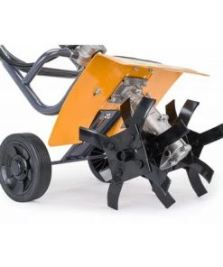 HUCOCO POWER TOOL - Motobineuse Thermique 3,8KW 6500/min - Cylindrée 52cm3 - Motoculteur à Essence - Outil Jardin Gazon Pelouse - Jaune -Promos Motobineuse et accessoire Boutique 18360266 3