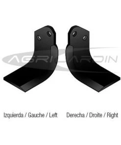 RIBAS COUTEAU DE FRAISE POUR ROTAVATOR AGRIA/PASQUALI/ LANDER/JSC Gauche -Promos Motobineuse et accessoire Boutique 19186682 3