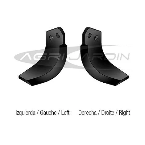 RIBAS COUTEAU DE FRAISE POUR ROTAVATOR AGRIA, FERRARI, SEP, ALFA Gauche 3 RIBAS COUTEAU DE FRAISE POUR ROTAVATOR AGRIA, FERRARI, SEP, ALFA Gauche – Image 3