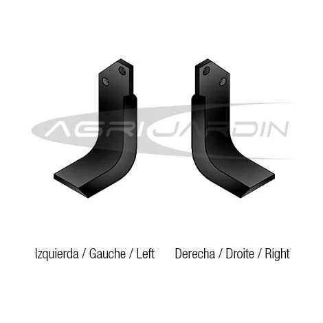 RIBAS COUTEAU DE FRAISE POUR ROTAVATOR GRILLO, B.C.S Gauche 3 RIBAS COUTEAU DE FRAISE POUR ROTAVATOR GRILLO, B.C.S Gauche – Image 3