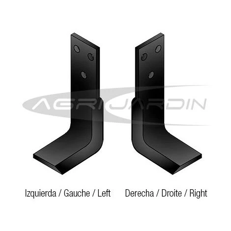 RIBAS COUTEAU DE FRAISE POUR ROTAVATOR GALUCHO Gauche 3 RIBAS COUTEAU DE FRAISE POUR ROTAVATOR GALUCHO Gauche – Image 3