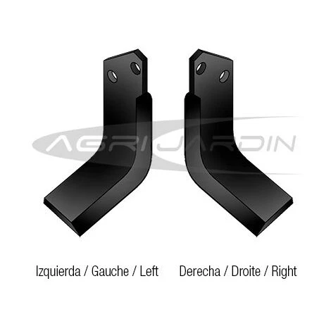 RIBAS COUTEAU DE FRAISE POUR ROTAVATOR HERCULANO Gauche 3 RIBAS COUTEAU DE FRAISE POUR ROTAVATOR HERCULANO Gauche – Image 3