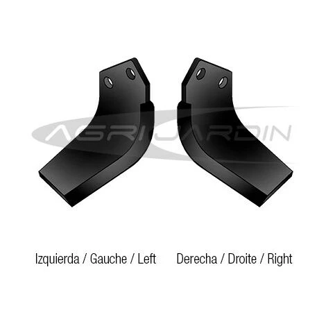 RIBAS COUTEAU DE FRAISE POUR ROTAVATOR KUHN Gauche 3 RIBAS COUTEAU DE FRAISE POUR ROTAVATOR KUHN Gauche – Image 3