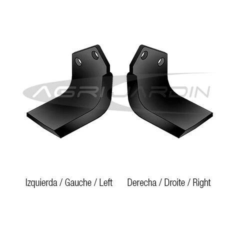 RIBAS COUTEAU DE FRAISE POUR ROTAVATOR KUHN Gauche 3 RIBAS COUTEAU DE FRAISE POUR ROTAVATOR KUHN Gauche – Image 3