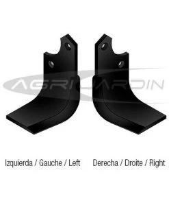 RIBAS COUTEAU DE FRAISE POUR ROTAVATOR ORTOLAN Gauche -Promos Motobineuse et accessoire Boutique 19186893 3