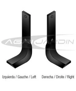 RIBAS COUTEAU DE FRAISE POUR ROTAVATOR AGRATOR, HOWARD Gauche -Promos Motobineuse et accessoire Boutique 19186895 3