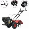 VidaXL Cultivateur à Essence 6,5 Ch 196 Cc - Rouge