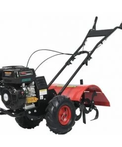 VidaXL Cultivateur à Essence 6,5 Ch 196 Cc - Rouge -Promos Motobineuse et accessoire Boutique 20404384 2