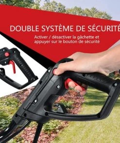 COSTWAY Motobineuse Électrique 1500W Profondeur De Travail 22CM Largeur De 43CM Avec Poignée Pliable Et Roues Réglables 6 Lames Pour Jardinage Et Désherbage -Promos Motobineuse et accessoire Boutique 28158997 3