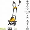 Motobineuse électrique 1000 Watts Largeur Travail 36cm Texas ELTEX1000 - Jaune