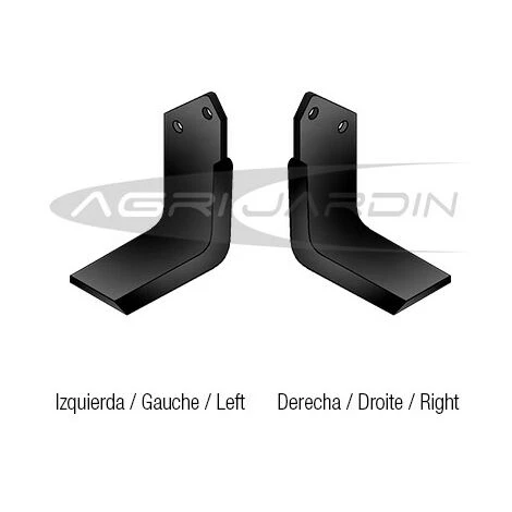 RIBAS COUTEAU DE FRAISE POUR ROTAVATOR AGRATOR, AGRIC, KUHN, HOWARD, HERCULANO, BREVIGLIERI Droite 3 RIBAS COUTEAU DE FRAISE POUR ROTAVATOR AGRATOR, AGRIC, KUHN, HOWARD, HERCULANO, BREVIGLIERI Droite – Image 3