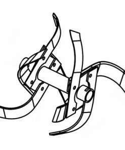 Fraise Départ Double Droite Motobineuse Pubert / Staub