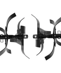 PUBERT Paire De Fraises Motobineuse Double Couronnes Universel