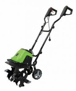 OXEO Motobineuse électrique 1400W - 6 Fraises En Acier - 40cm - Labourer - Retourner - Biner La Terre