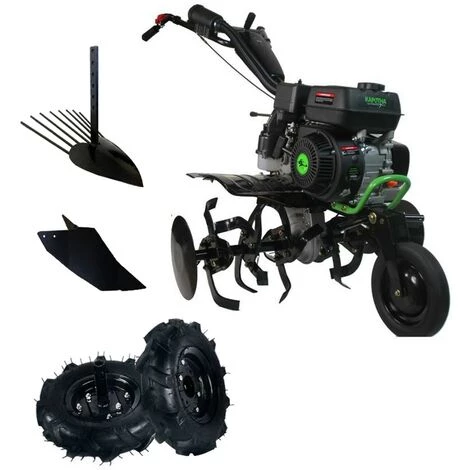 Motobineuse Thermique 4 Temps Professionnelle 208cc 7cv 90cm + Kit Agricole + Arrache Patates - Kapotha 7CV 1 Motobineuse Thermique 4 Temps Professionnelle 208cc 7cv 90cm + Kit Agricole + Arrache Patates - Kapotha 7CV