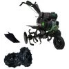 Motobineuse Thermique 4 Temps Professionnelle OHV 208cc 7cv 90cm + Kit Agricole - Kapotha 7CV