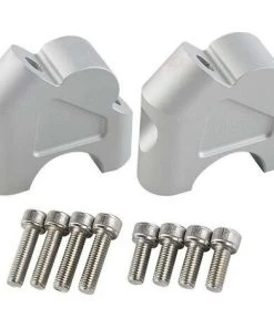 Ensoleillé 1 Paire De Guidon De Moto Riser Riser 22mm Argent Guidon Pour Bmw R1200gs Lc R1250gs 1g13 K50