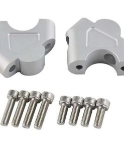 Ensoleillé 1 Paire De Guidon De Moto Riser Riser 22mm Argent Guidon Pour Bmw R1200gs Lc R1250gs 1g13 K50 -Promos Motobineuse et accessoire Boutique 58080733 3