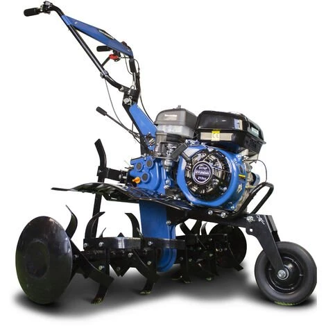 HYUNDAI Motobineuse Thermique 212 Cm³ - Moteur 4 Temps - Fraises 8 100 Cm HMTC100-A 1 HYUNDAI Motobineuse Thermique 212 Cm³ - Moteur 4 Temps - Fraises 8 100 Cm HMTC100-A