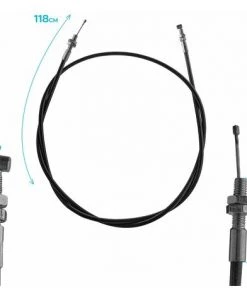 Boudech Câble D'accélérateur Universel De 118 Cm Compatible Avec Les Tondeuses à Gazon, Les Scooters Et Les Quads. -Promos Motobineuse et accessoire Boutique 63727822 4