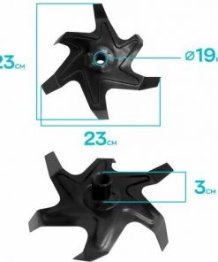 Boudech Jeu De 4 Lames De Motoculture Lames De Motoculture De Remplacement Compatibles 52cc -Promos Motobineuse et accessoire Boutique 63727825 3