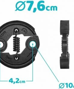 Boudech Kit D'embrayage Complet Pour Motoculteurs 52cc - Embrayage + Cloche D'embrayage Compatible Embrayage+tambour D'embrayage De Remplacement Pour Motoculteurs 52cc -Promos Motobineuse et accessoire Boutique 63727837 3